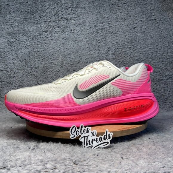 Nike Vomero 18 Men Size 15 Sail Hyper Pink Running Shoes IB7315-100 - Picture 4 of 7